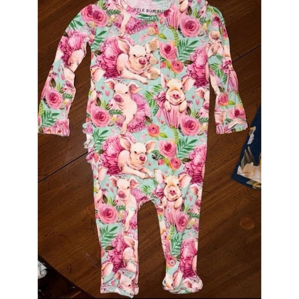 Little Bum Bums Romper Sz 9-12M